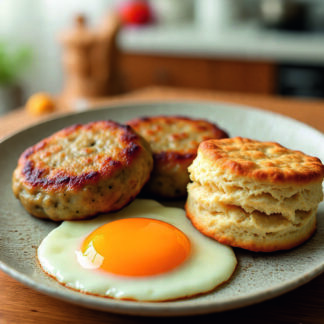 Pre-sliced Sausage Patties