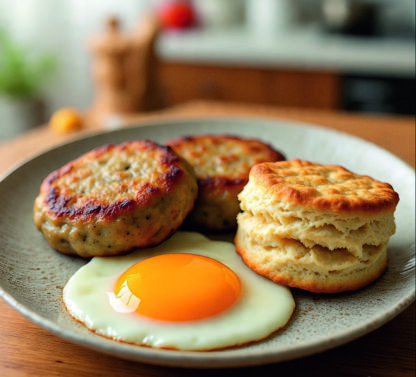Pre-sliced Sausage Patties